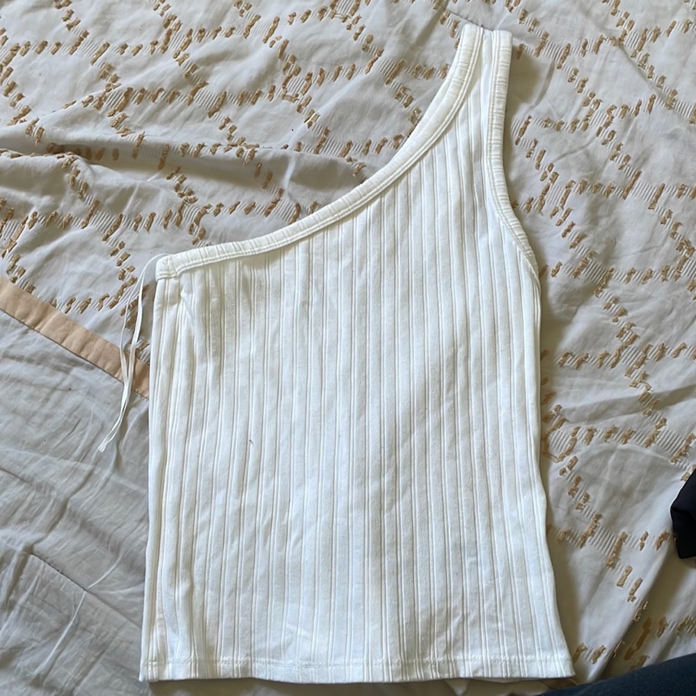 American Eagle one shoulder top